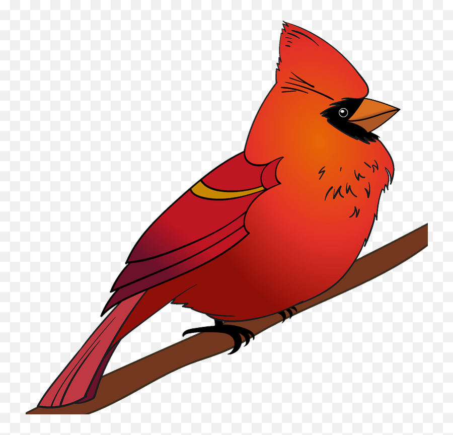 Cardinal Clipart - Northern Cardinal Emoji,Cardinal Clipart