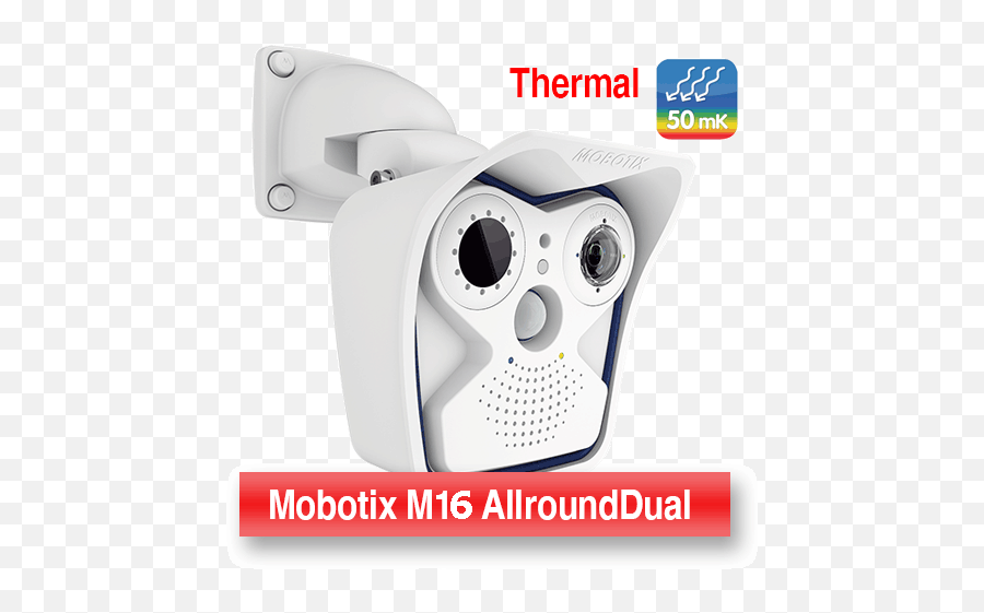 Mobotix Weatherproof Thermographic Dual M16 Camera With 25 R119 Thermal Lens New Emoji,M16 Transparent