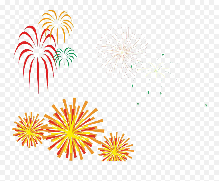 Download Firework Clipart Watercolor - Firework Material Fire Crackers Image Transparent Background Emoji,Fireworks Clipart