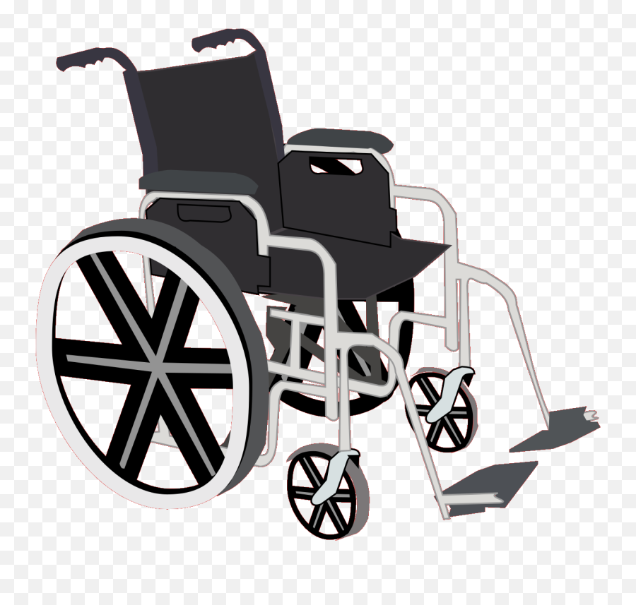 Wheelchair Svg Vector Wheelchair Clip - Kursi Roda Dan Orang Cacat Emoji,Wheelchair Clipart