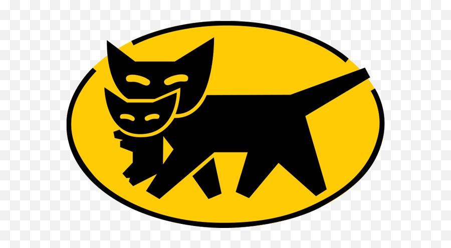 The Yamato Cat - Yamato Transport Logo Emoji,Cat Logo