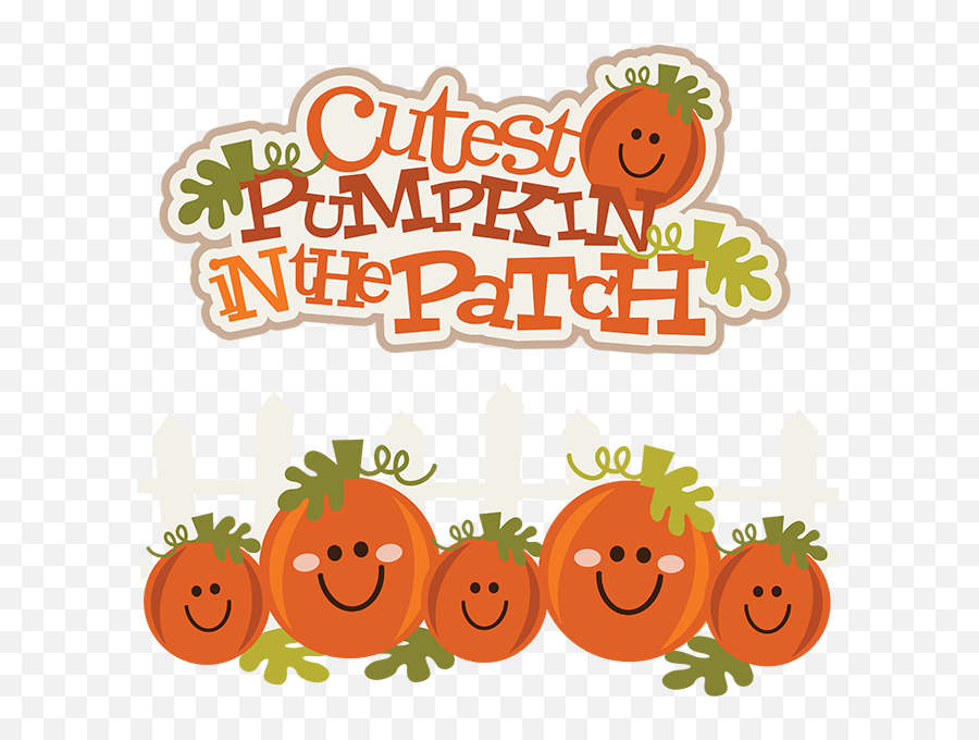 Cute Pumpkin Pumpkin Clipart Fall - Clipart Cute Pumpkin Patch Emoji,Pumpkin Clipart