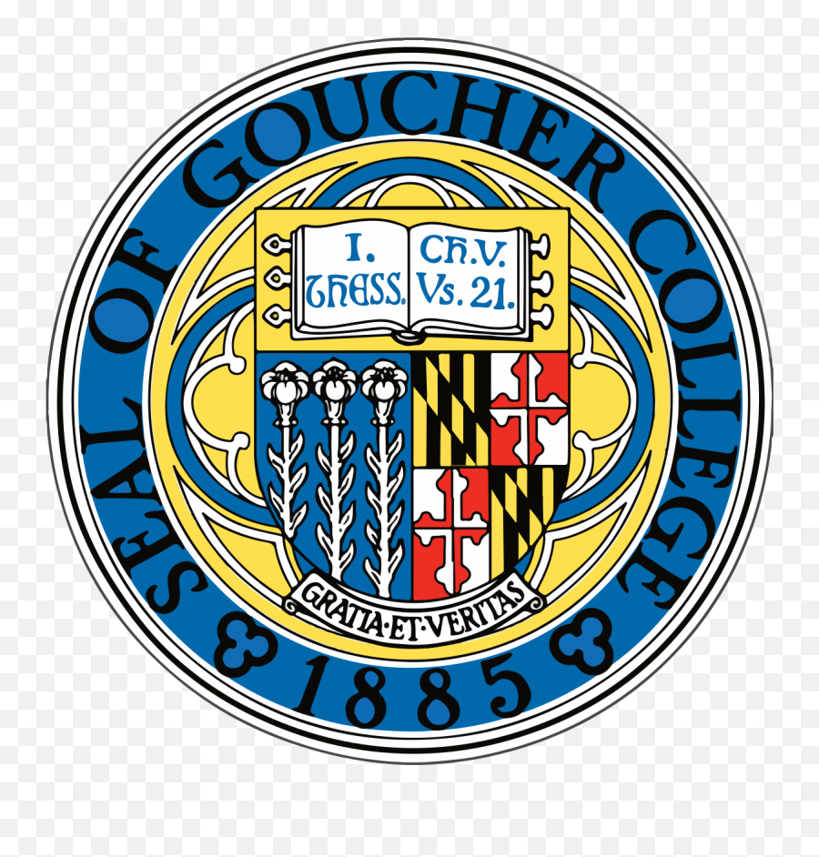 Goucher College - Wikipedia Transparent Goucher College Logo Emoji,Towson University Logo