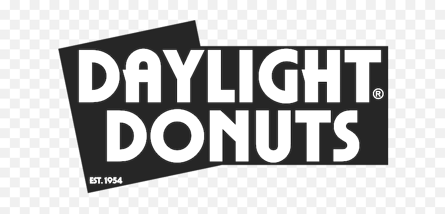 Logo Daylight Donuts Black Daylight - Daylight Donuts Logo Vector Emoji,Donut Logo
