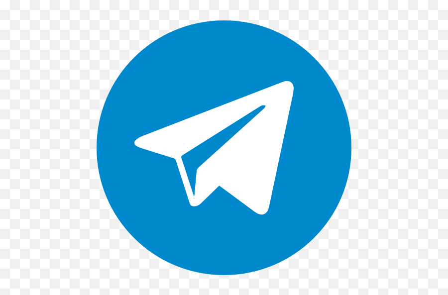 Circle Messenger Round Icon Telegram - Telegram Logo Png Emoji,Circle Png