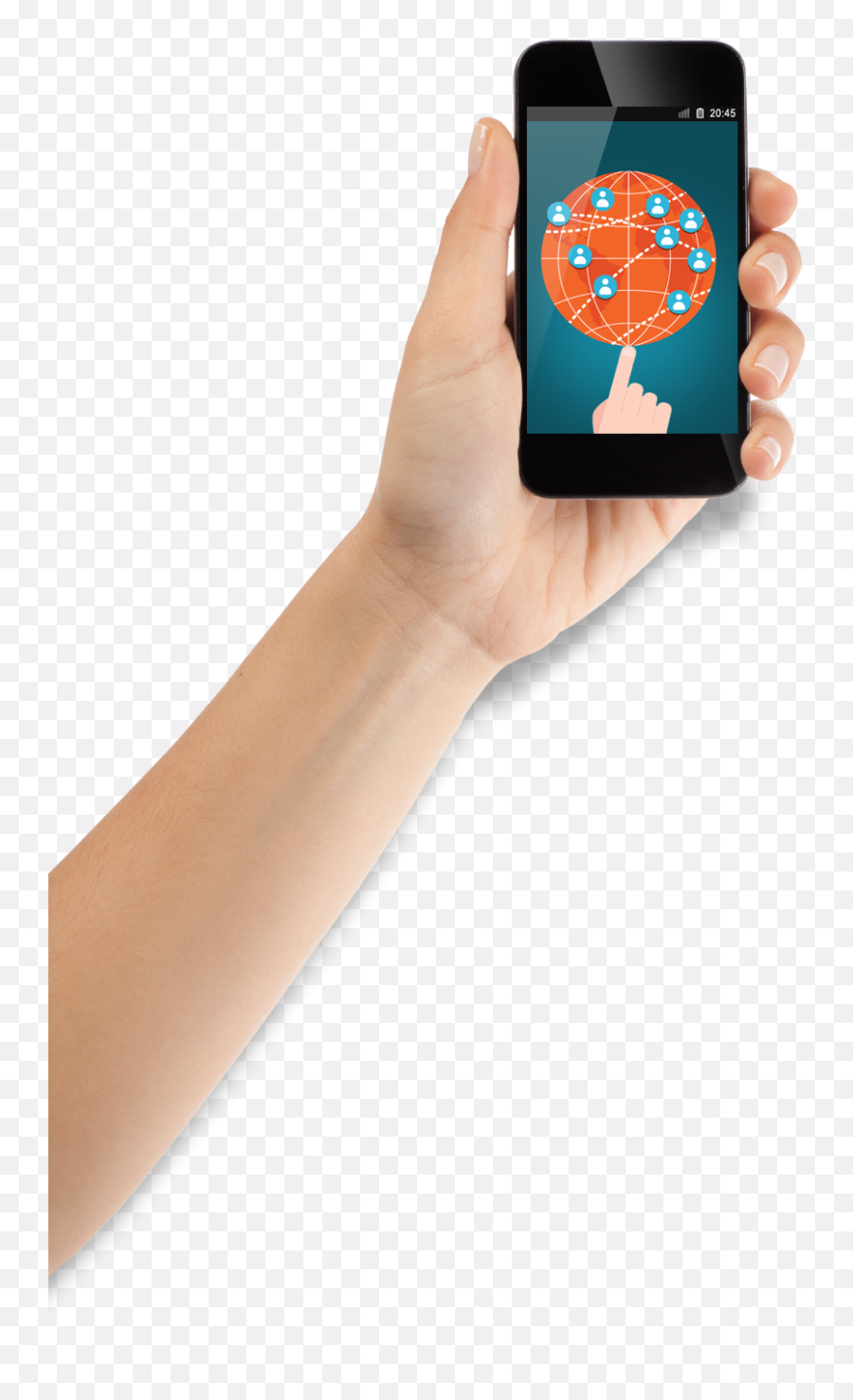 Arm Holding Phone Png Transparent Png - Full Size Arm Holding Phone Female Png Emoji,Arm Transparent