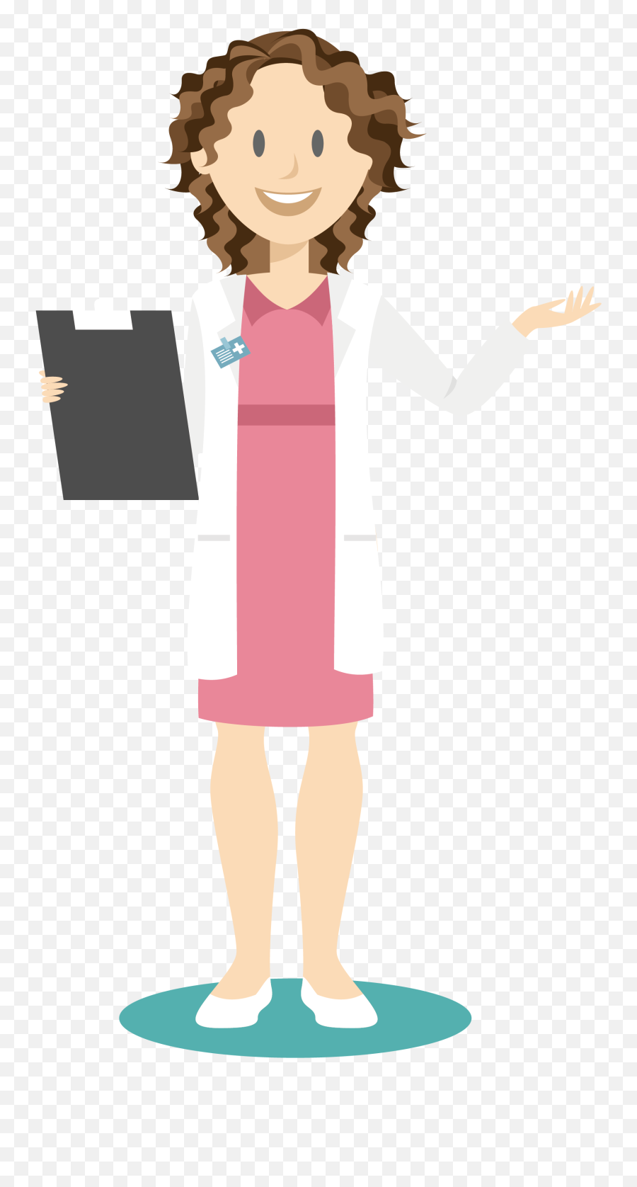 Woman Clip Art A - Clipart Female Doctor Transparent Background Emoji,Woman Clipart