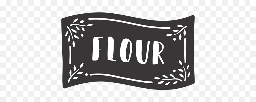 Hand Drawn Flour Label - Flour Label Emoji,Flour Png