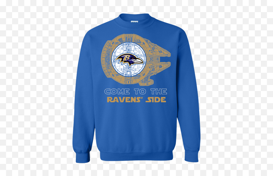 Fantastic Nfl - Come To The Baltimore Ravensu0027 Side Star Wars Tshirt Emoji,Baltimore Ravens Logo Png