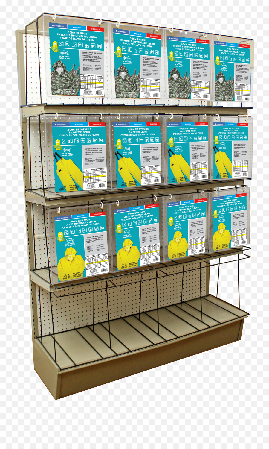 4 - Piece Shelf Rack Display Boss Gloves Wire Shelving Emoji,Shelf Png