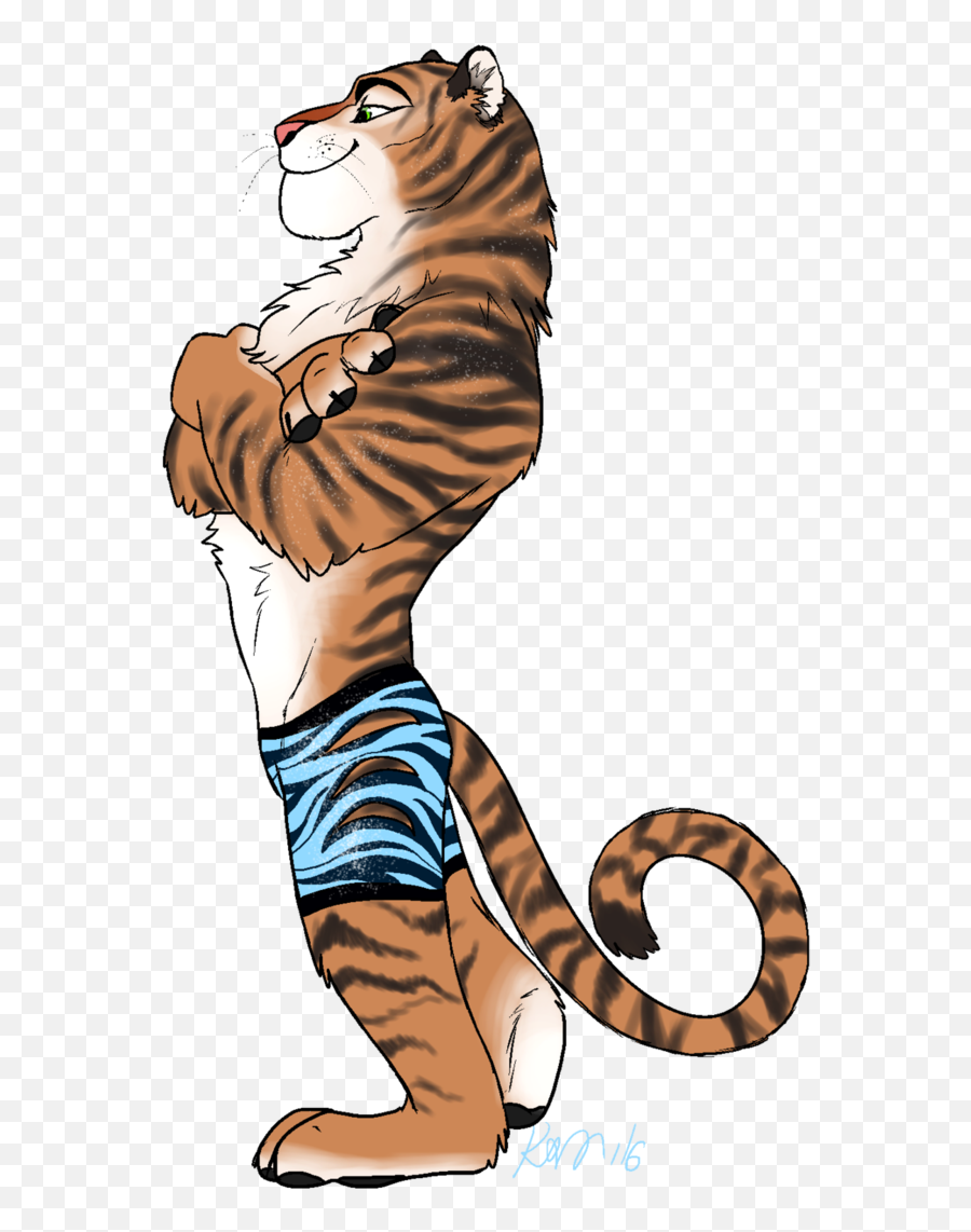 Tiger Claw Marks Clipart - Drawing Side View Tiger Png Zootopia Tiger Dancers Emoji,Tiger Png