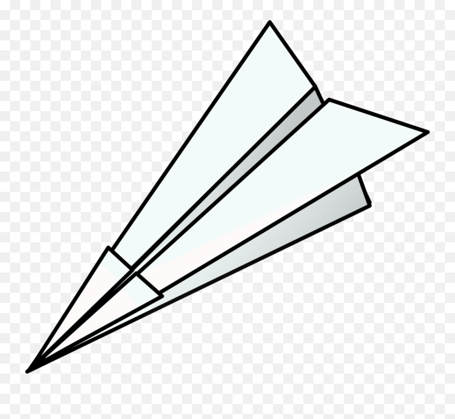 Paper Airplane Clipart - Clipartbarn Paper Plane Emoji,Airplane Clipart