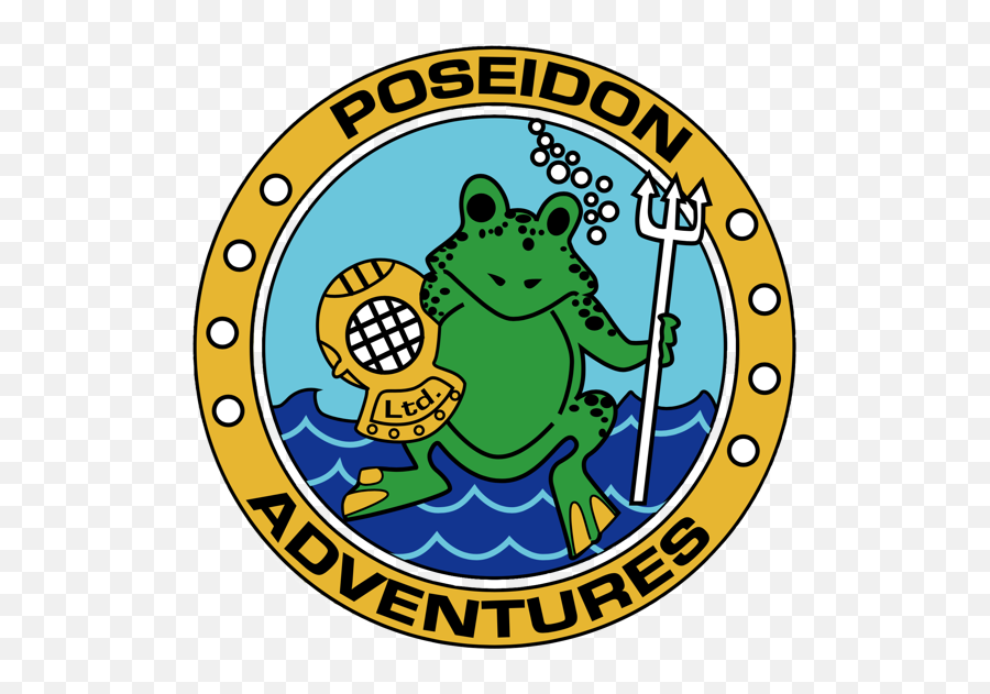 Poseidon Adeventures Ltd - Scuba Diving Training And Emoji,Diving Logo