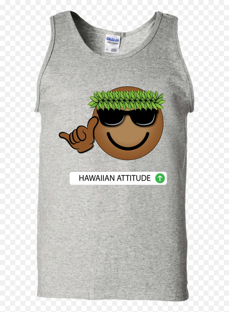 Ha Hawaiian Emoji 100 Cotton Tank Top,100 Emoji Transparent