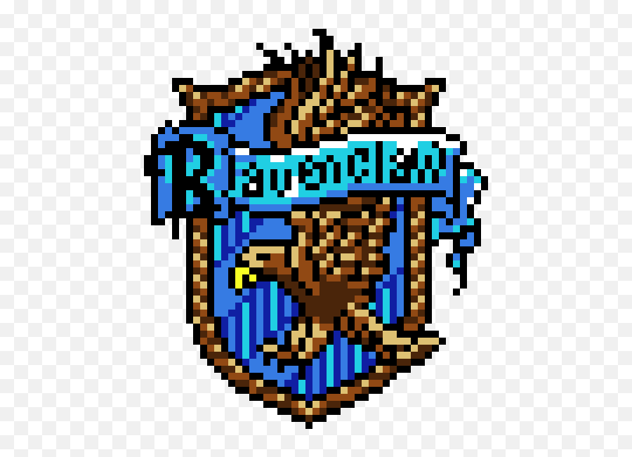 Ravenclaw Pixel Art Maker Emoji,Ravenclaw Transparent