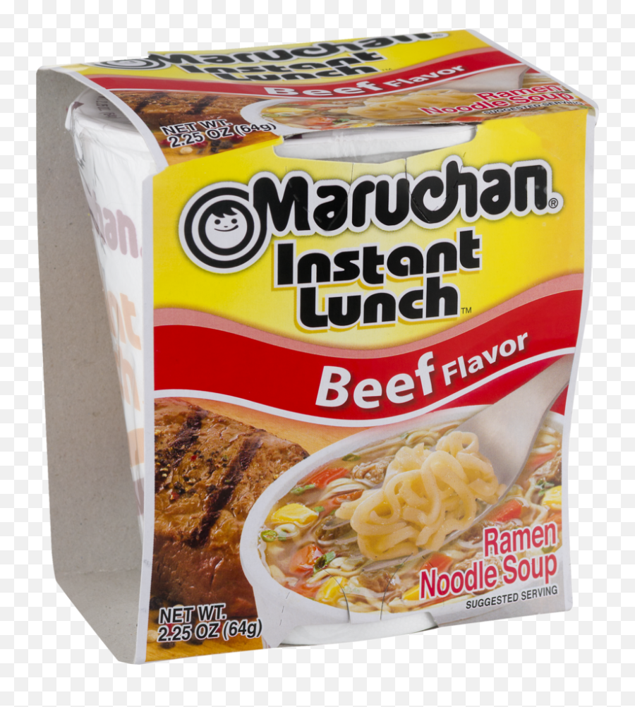 Maruchan Instant Lunch Beef Flavor Ramen Noodles 225oz Pkg Emoji,Ramen Png