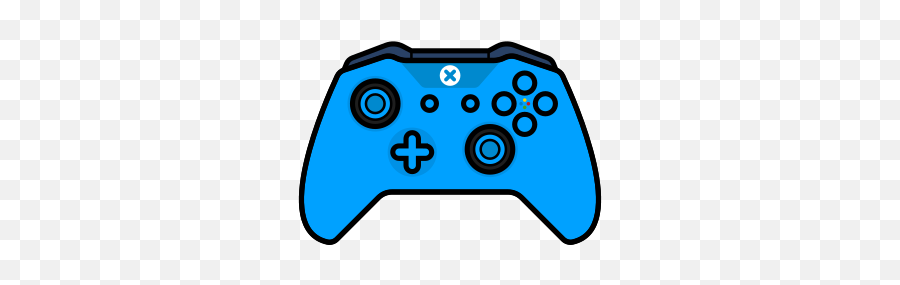 Blue Controller Gamer Xbox One Icon - Free Download Emoji,Control Png