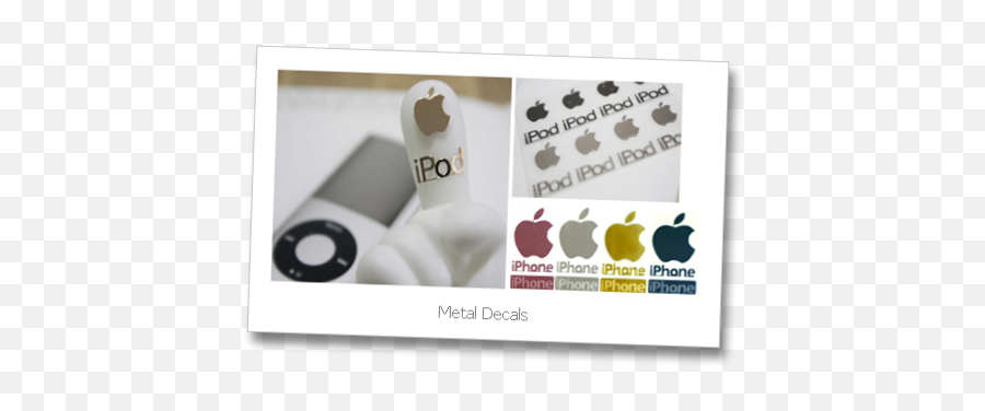 Everskin Custom Made Design Artworks Promotional Decal And Emoji,Iphone Apple Logo Sticker