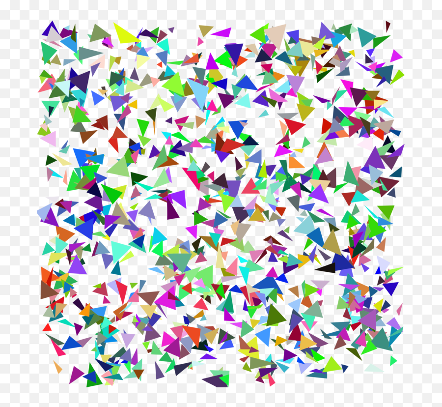 Trianglesymmetryart Paper Png Clipart - Royalty Free Svg Png Emoji,Confetti Vector Png