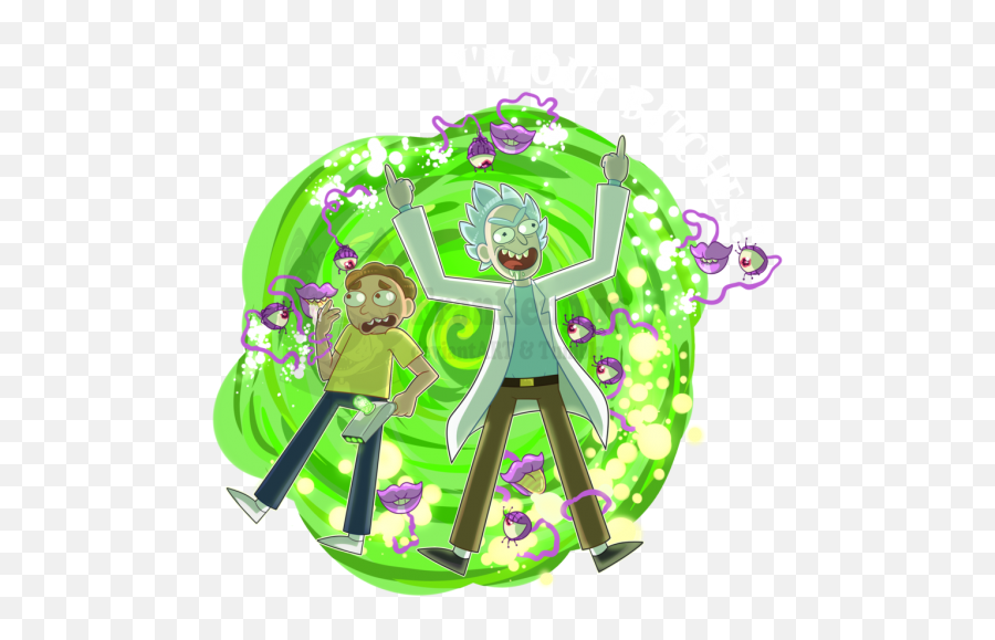 Morty Portal Png Transparent Images - Rick And Morty Shirt Png Emoji,Rick And Morty Png