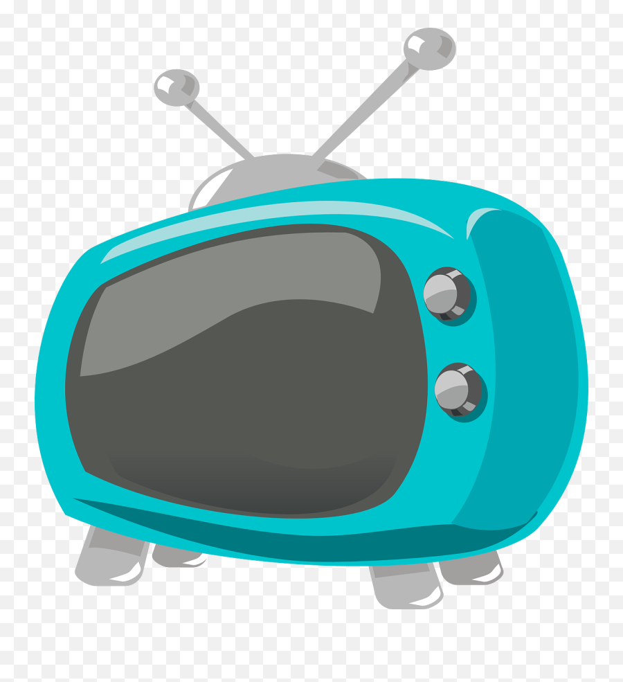 Tv Clip Art Free Vector Image 4 3 - Television Comic Emoji,Tv Clipart