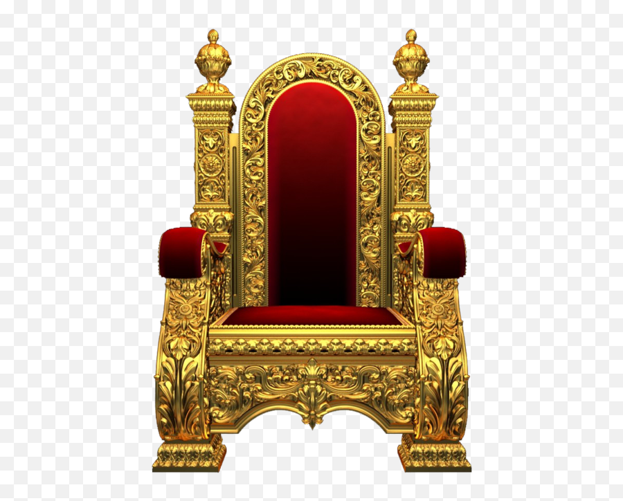 Gold Throne Transparent Png Clipart - King Chair Emoji,Throne Png