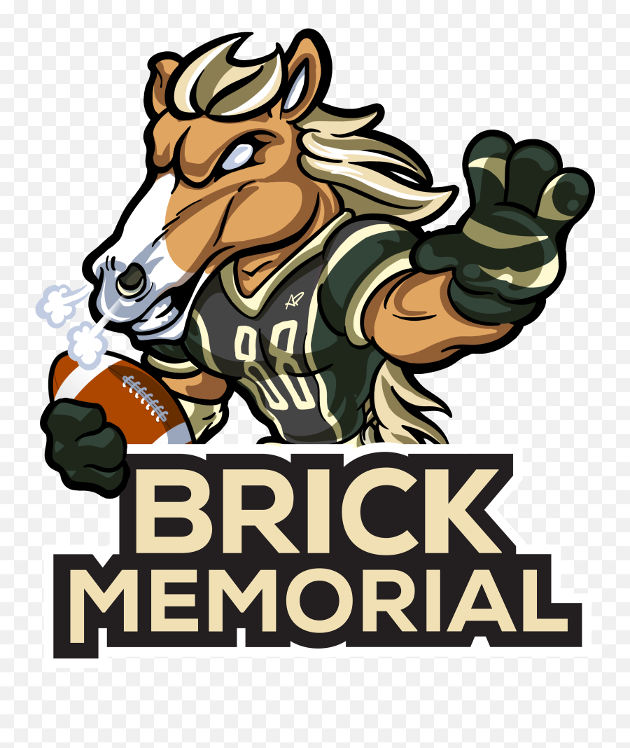 Home2 - Brick Memorial Mustangs Logo Transparent Emoji,Mustangs Logo