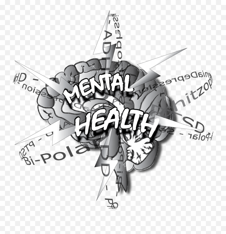 Download Brain Clipart Mental Health - Art Brain Mental Art Brain Mental Health Emoji,Health Png