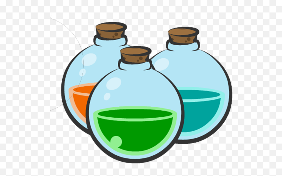Chemistry Clip Green Potion - Geokinetics Emoji,Potion Bottle Clipart