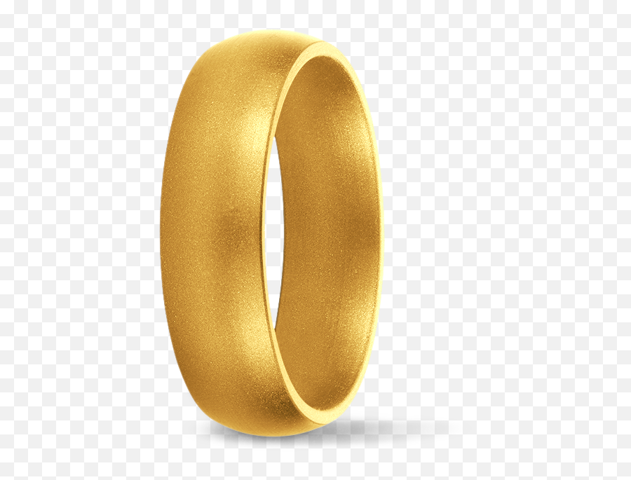 Gold Metallic - Metallic Silicone Rings Emoji,Gold Ring Png