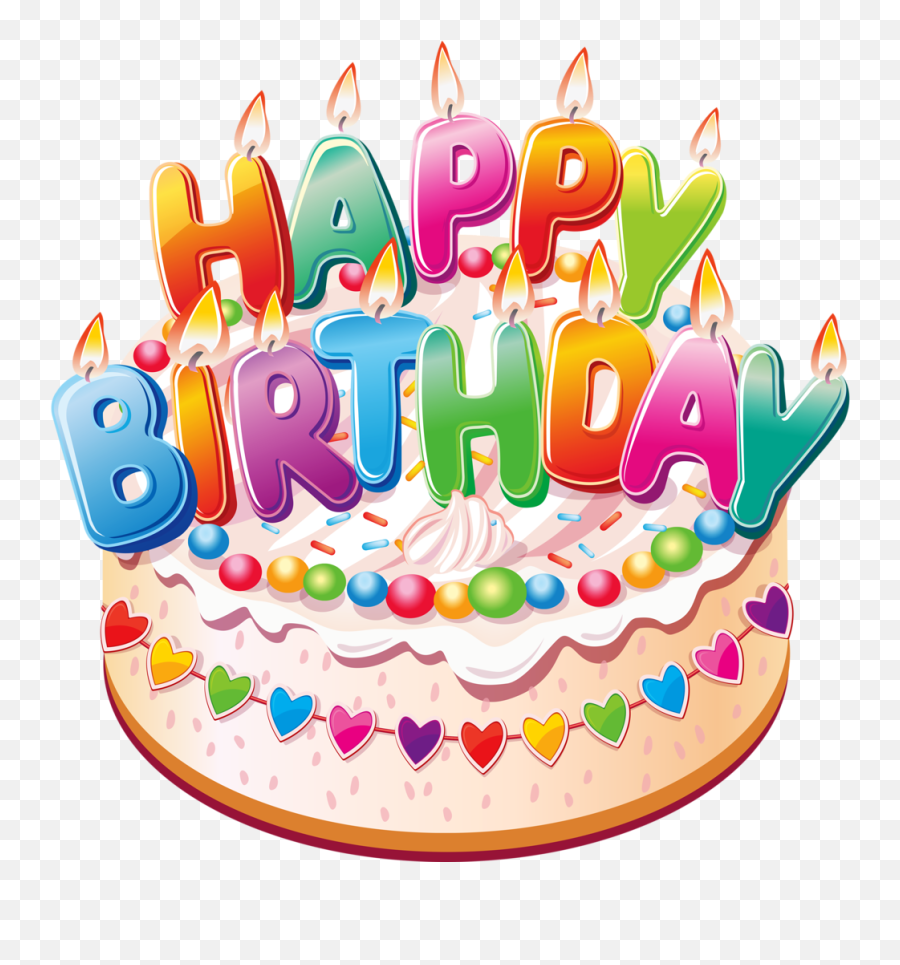 Download Feliz Cumpleaños - Clipart Birthday Cake And Free Birthday Greetings Emoji,Feliz Navidad Clipart