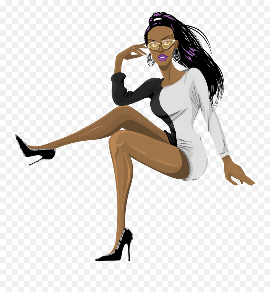 Beautiful Black Woman Clipart Free Svg - Clip Art Black Woman Svg Free Emoji,Woman Clipart