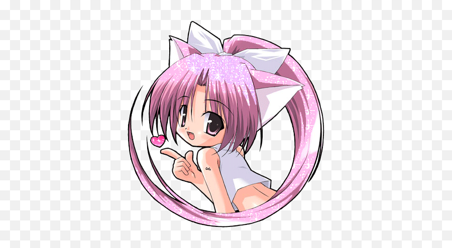 Pin On Nu Scene - Early 2000 Anime Core Emoji,Anime Girl Gif Transparent