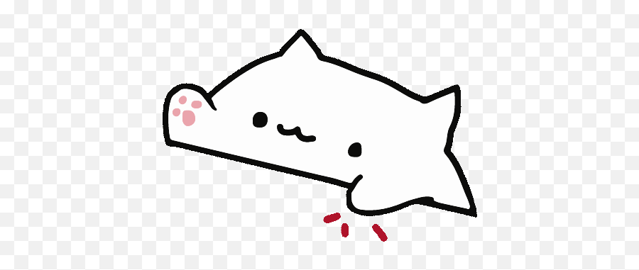 Bongo Cat Cute Png Gif - Bongo Cat Transparent Emoji,Png Gifs