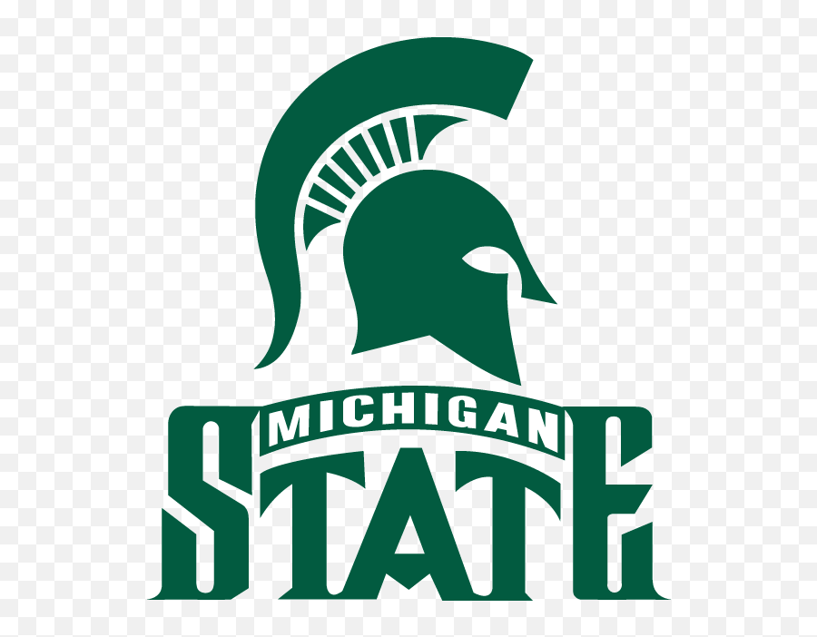 Michigan State College Football Logo - Transparent Michigan State Spartans Logo Emoji,Michigan State Logo