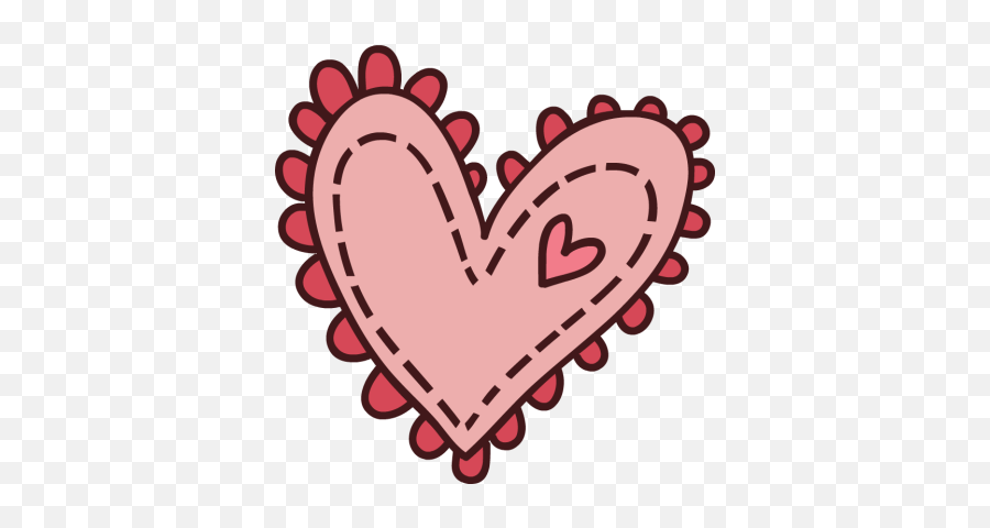 Cartoon Heart - Clip Art Cute Heart Emoji,Cartoon Heart Png