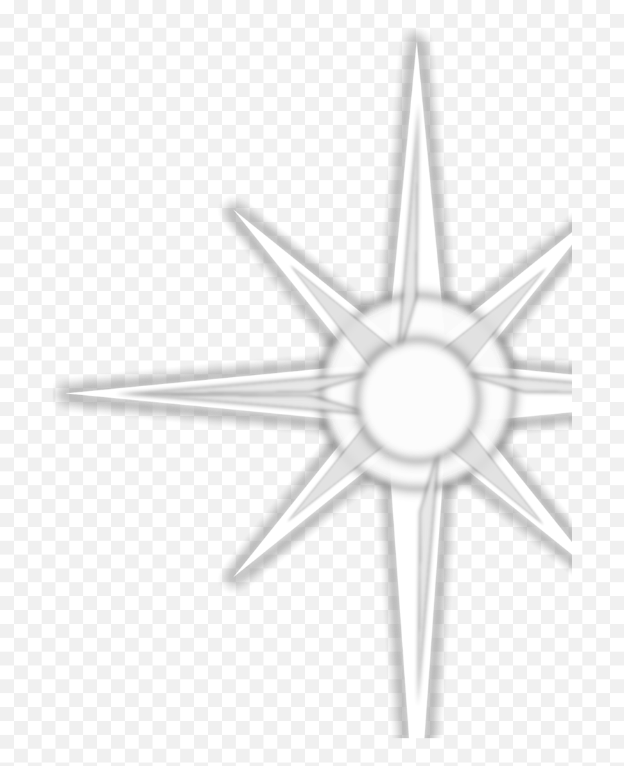 North Star Solid White Svg Vector North Star Solid White - Morning Star Venus Star Symbol Emoji,North Star Clipart
