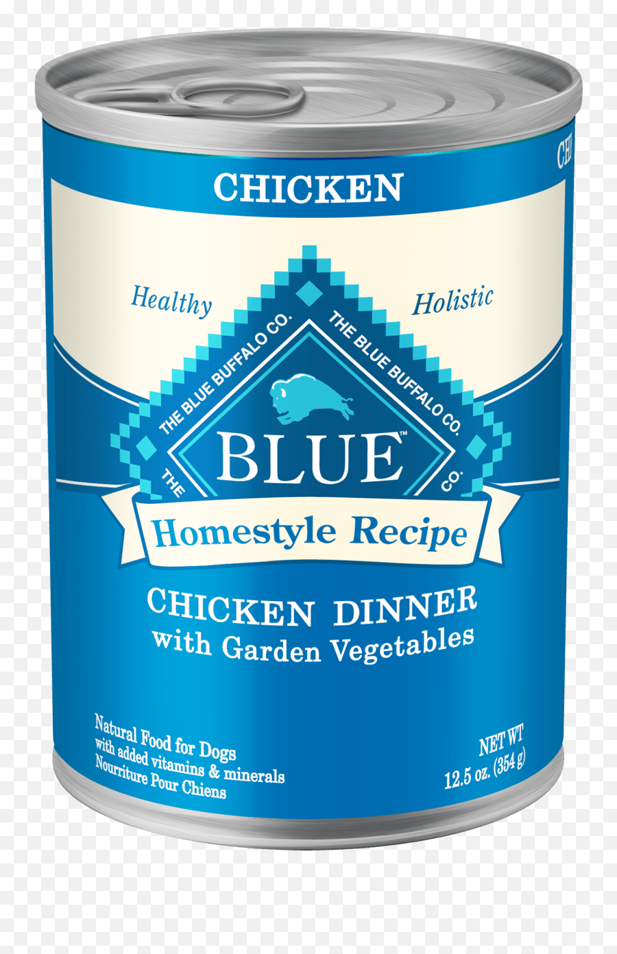 Blue Buffalo Blue Homestyle Recipe Chicken Dinner With Garden Vegetables Adult Dog Food 125 Oz Case Of 12 - Blue Buffalo Emoji,Canned Food Png