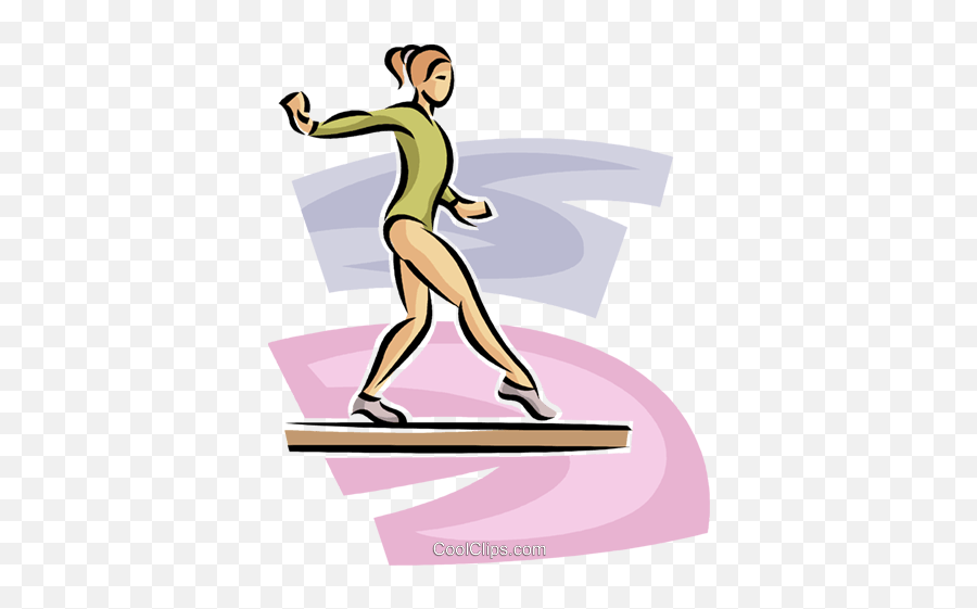 Gymnast Royalty Free Vector Clip Art - For Women Emoji,Gymnast Clipart