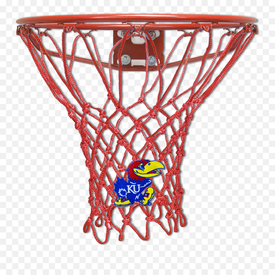 University Of Kansas Basketball Net - Black Basketball Net Emoji,Basketball Hoop Png