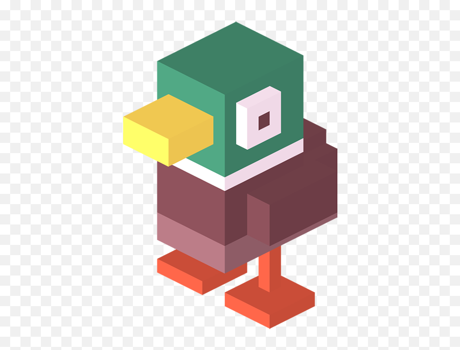 Crossy Road - Endless Arcade Hopper Game Emoji,Duck Game Logo