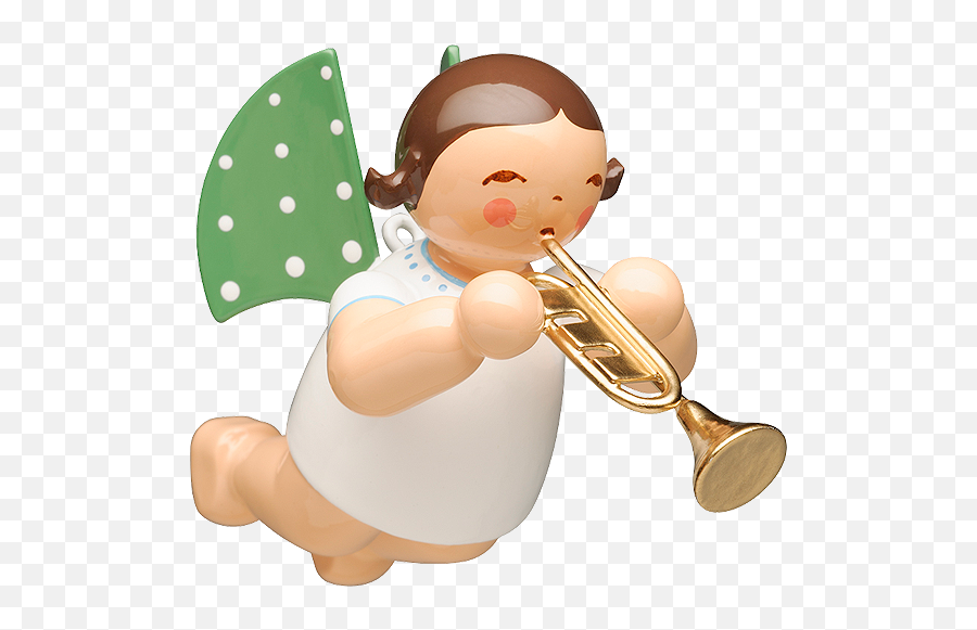 650804 - Angel With Mandolin In Moon Wendt U0026 Kühn Emoji,Bassoon Clipart