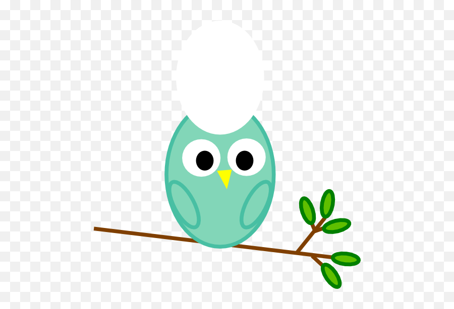 How To Set Use Mint Owl Clipart - Owl Clip Art Emoji,Owl Clipart