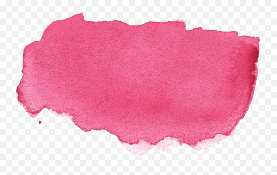 10 Pink Watercolor Brush Stroke Banner - Watercolor Paint Stroke Pink Emoji,Pink Png