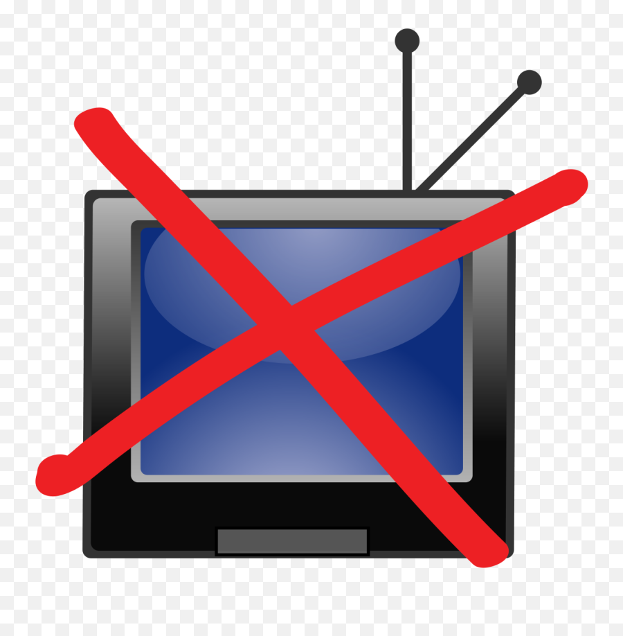 No - Don T Watch Tv Clipart Emoji,Tv Clipart