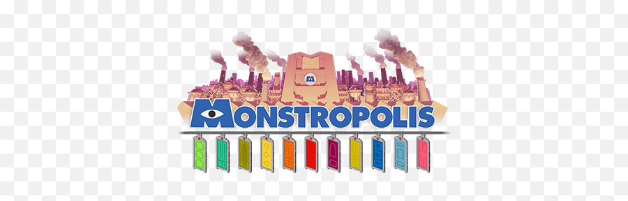 Monstropolis Kingdom Hearts 3 - Monstropolis Logo Emoji,Kingdom Hearts 3 Logo