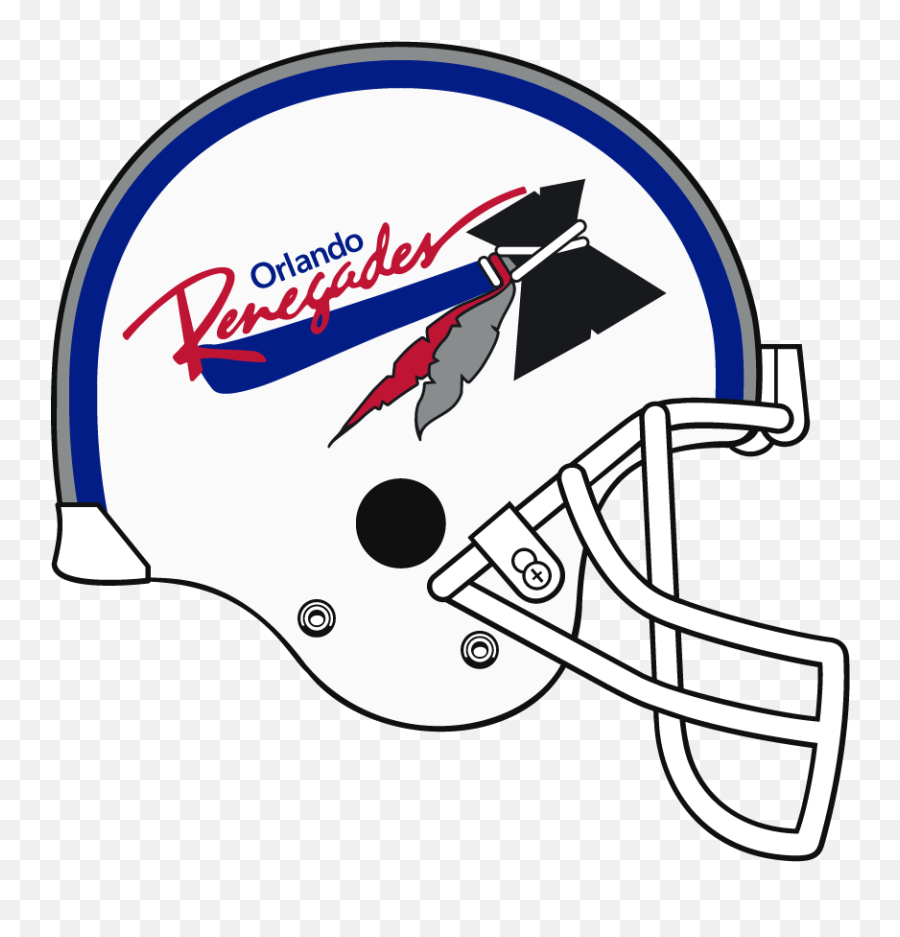 Football Nfl Football Helmets - Orlando Renegades Logo Emoji,Hartford Whalers Logo