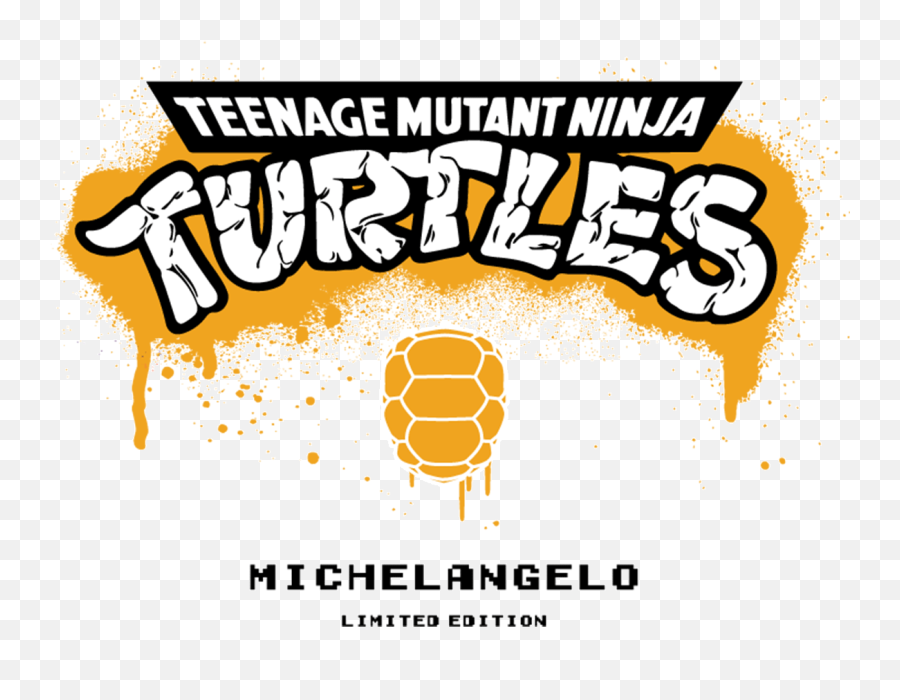 Teenage Mutant Ninja Turtles - Michelangelo Art Toy On Language Emoji,Teenage Mutant Ninja Turtles Logo