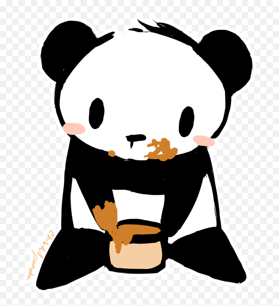 Cute Panda Anime Gif - Anime Transparent Background Scene Gif Emoji,Panda Clipart