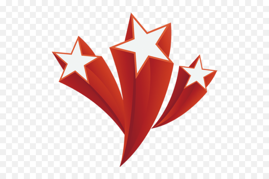 Star Icon - Flying Red Stars Explode Png Download 929750 Clipart Red Star Emoji,Red Star Png